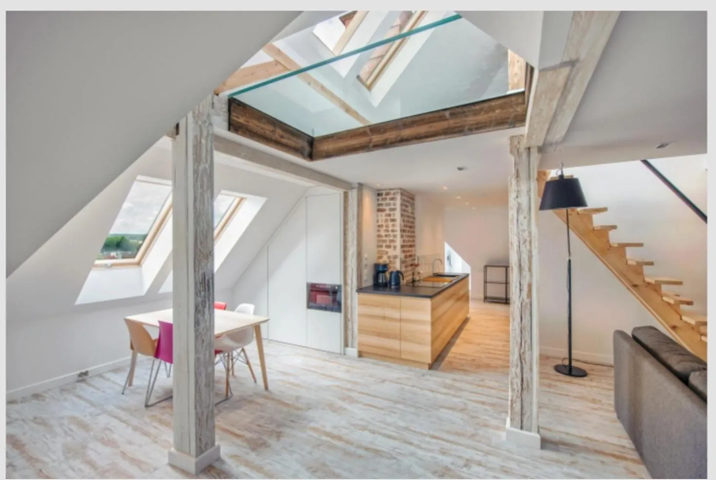 Amazing Big Loft With Seaview 800M To Beach Sopot Poland